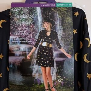 Women's Costume - Black and Gold